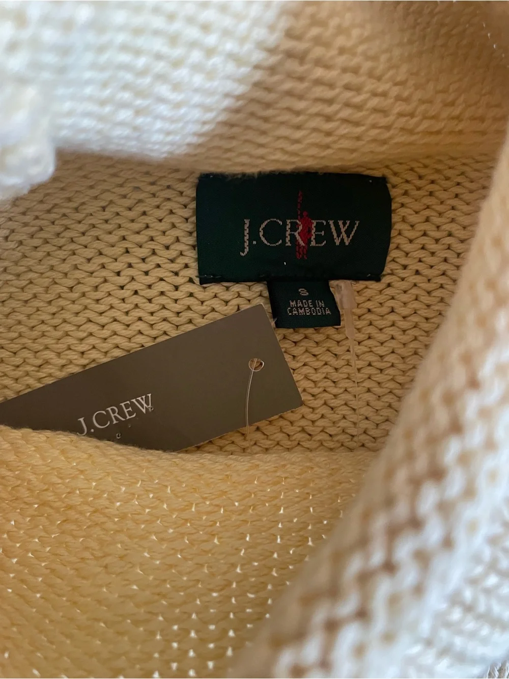 J. CREW 1988 RollneckT™ sweater in Rugby Stripe Size S $118 CQ895